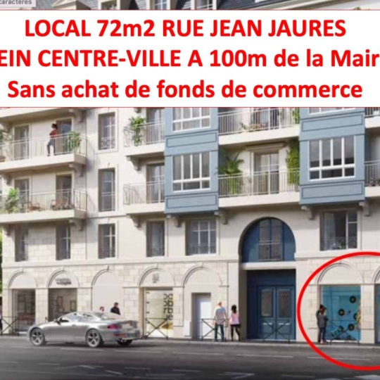 Annonces PANTIN : Local / Bureau | PUTEAUX (92800) | 72.63m2 | 4 900 € 