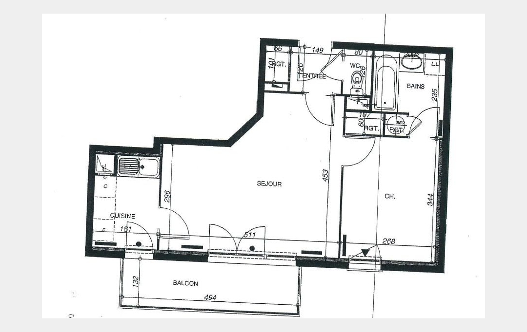 Annonces PANTIN : Appartement | VILLEJUIF (94800) | 42 m2 | 244 000 € 